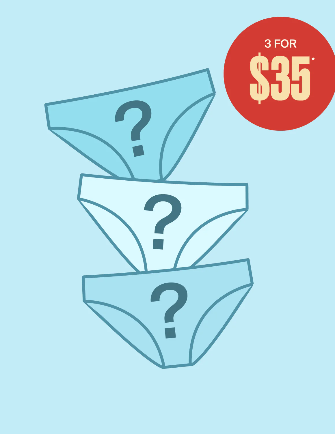 Summer Sale up to 60% off Underwear